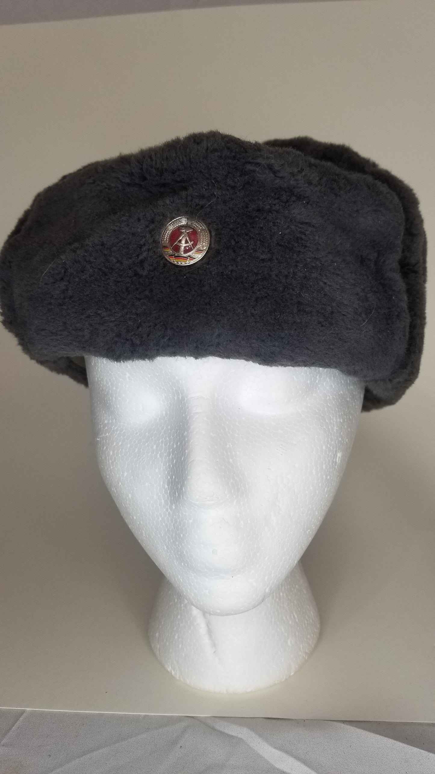 East German Winter Ushanka Hats