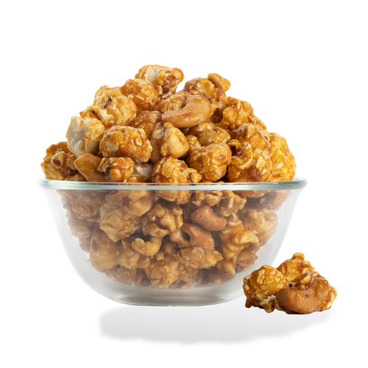 Caramel Cashew Popcorn