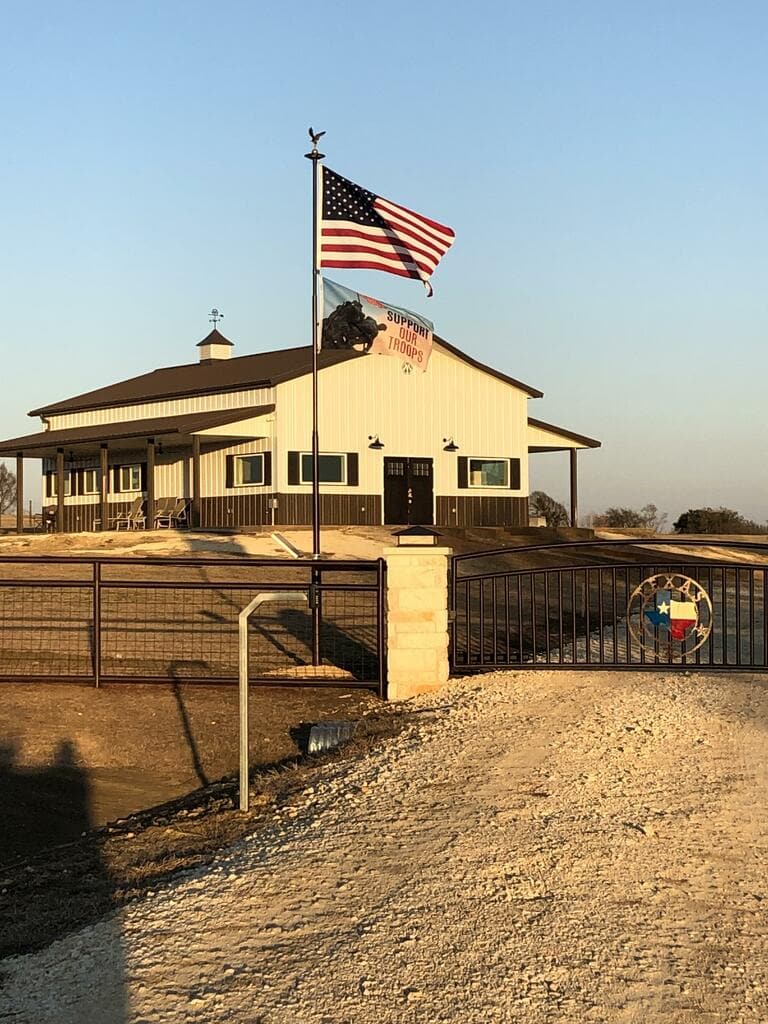 Phoenix Telescoping Flagpole with Free American Flag, Securi-Shur Anti-Theft Locking Clamp, and Lifetime Anti-Theft Guarantee