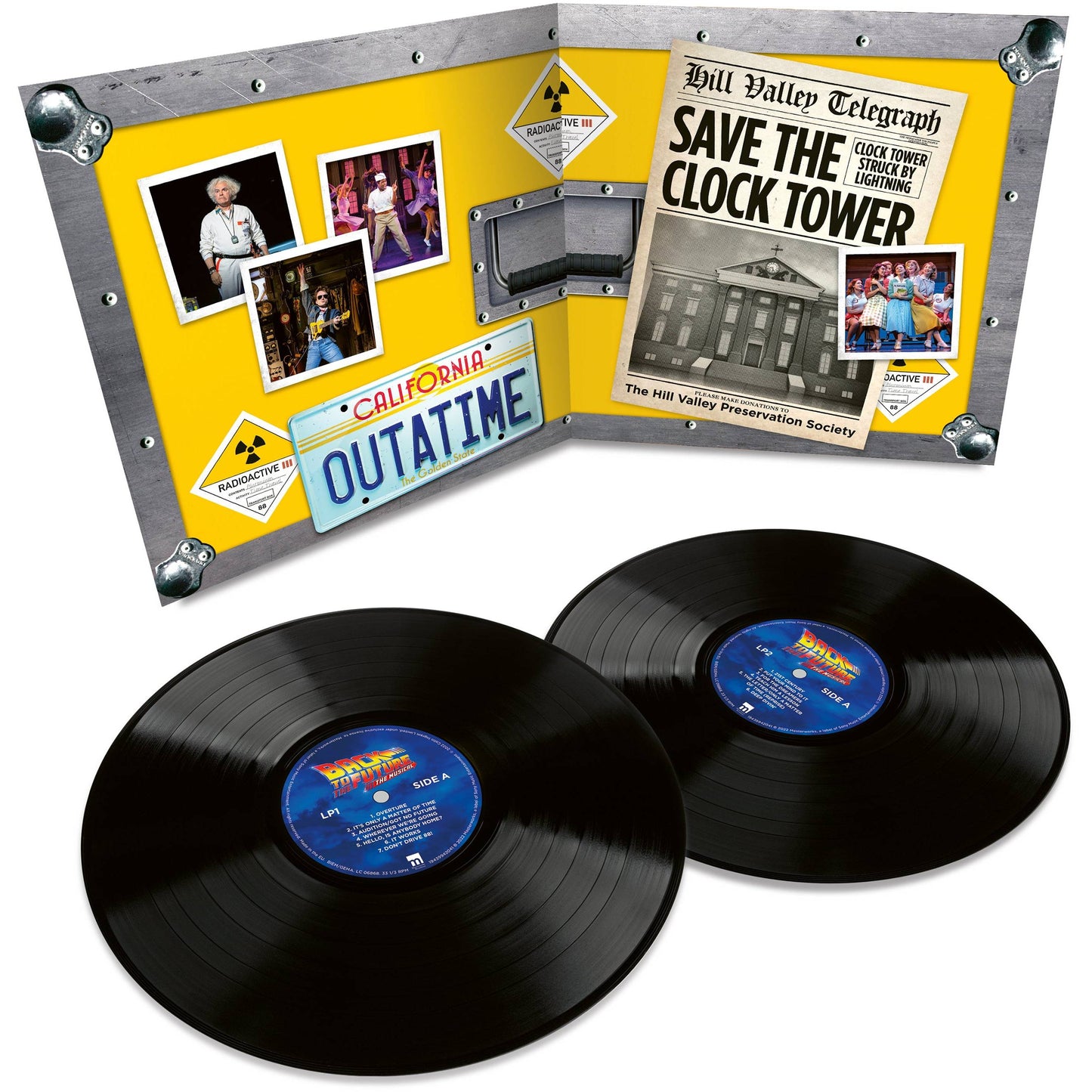 Back to the Future: The Musical (Original Cast Recording) 2LP Gatefold Vinyl Record