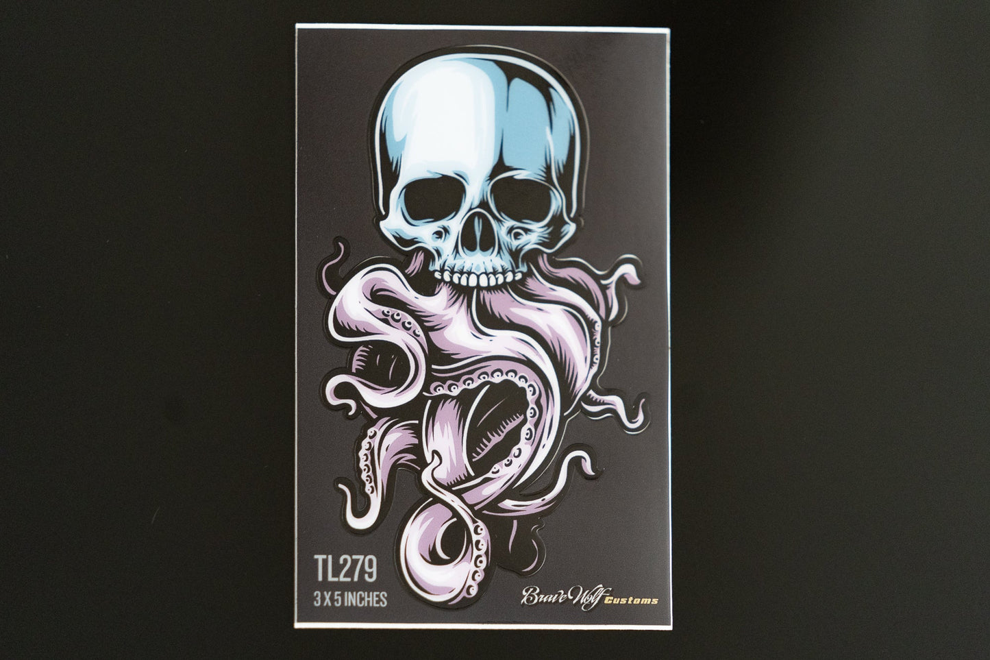 Tentacles 279-Color Anywhere Decal