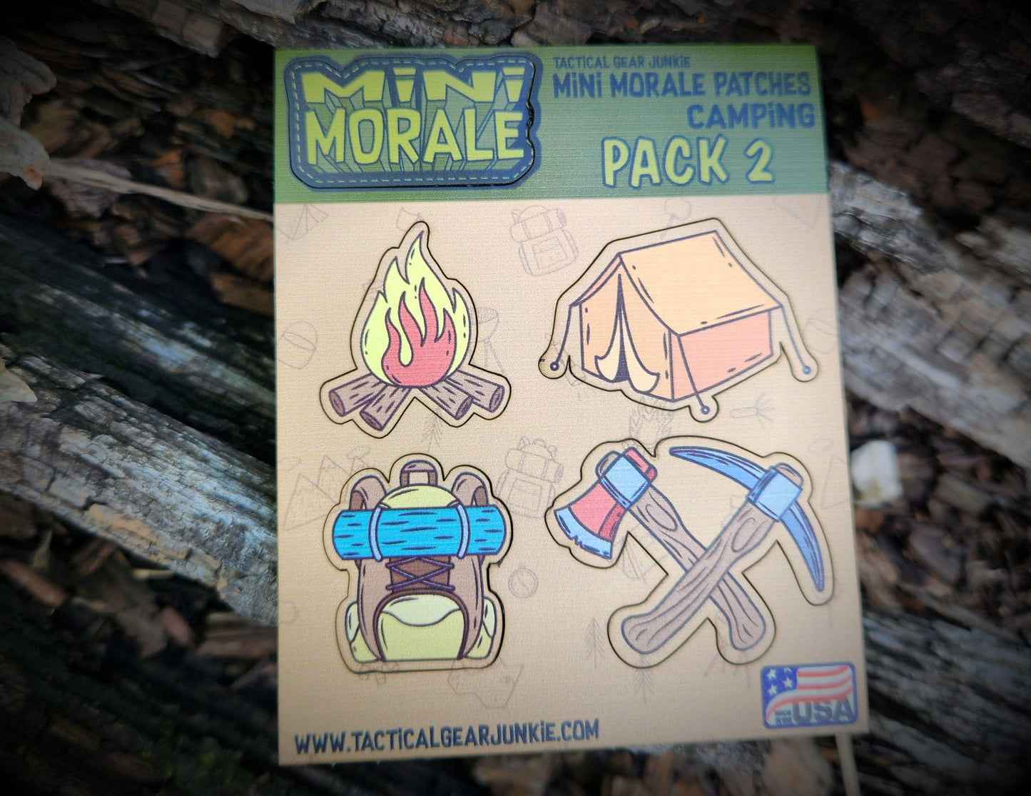 Mini Morale - Backcountry Adventurer's - Camping Patch  Pack 2