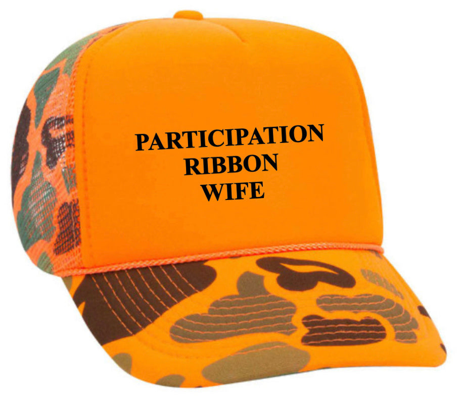 Participation Ribbon Wife Trucker Hat