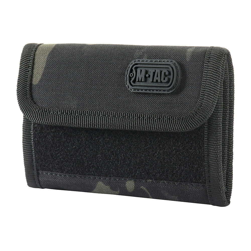 M-Tac wallet with patch panel Elite Gen.II Multicam Black