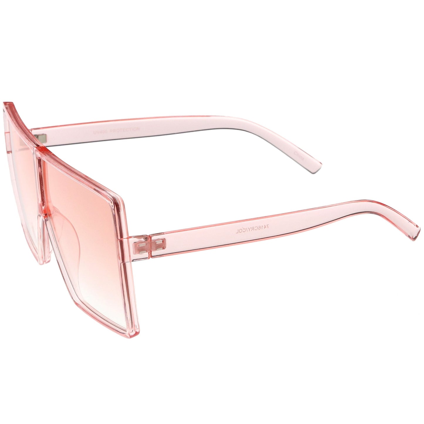 Women's Oversize Festival Color Tone Square Sunglasses C581