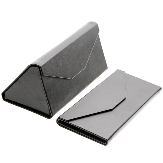 Modern Low Profile Tri Folding Triangle Sunglasses Case