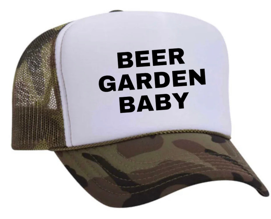 Beer Garden Baby Trucker Hat