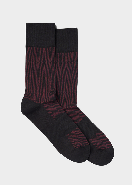 Everyday Comfort Socks - Herringbone Pattern