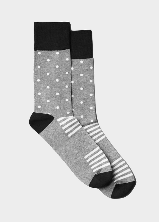 Everyday Comfort Socks - Dots Pattern