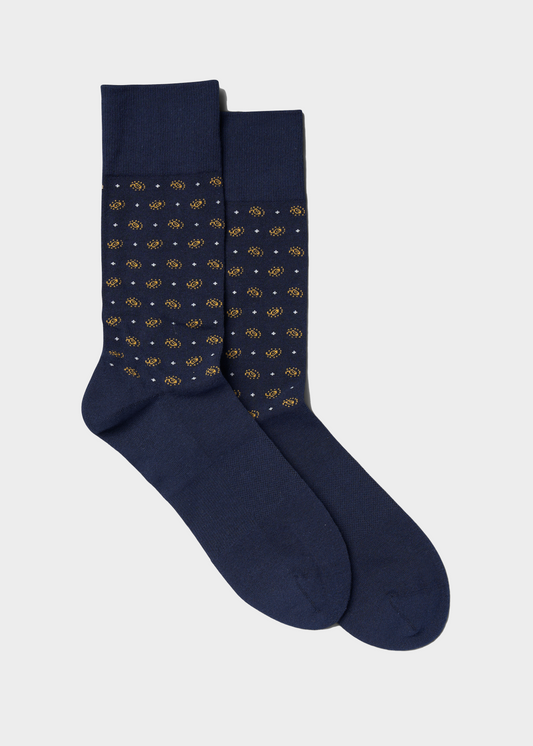 Everyday Comfort Socks - Medallion Pattern