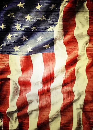 Grunge American Flag