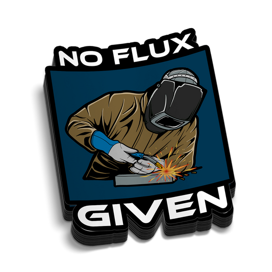 No Flux given - Hard Hat Decal