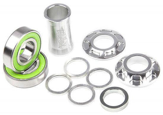 Total BMX Team Mid Bottom Bracket Kit 22mm - Silver