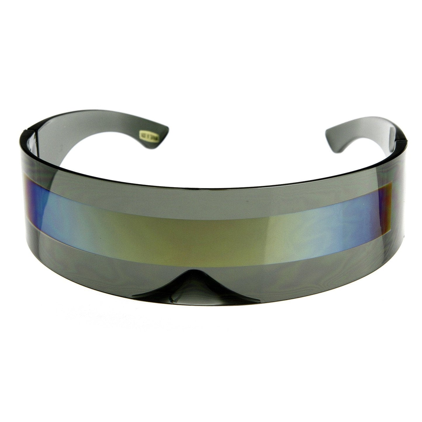 Futuristic Retro Mirror Wrap Around Shield Sunglasses 8762