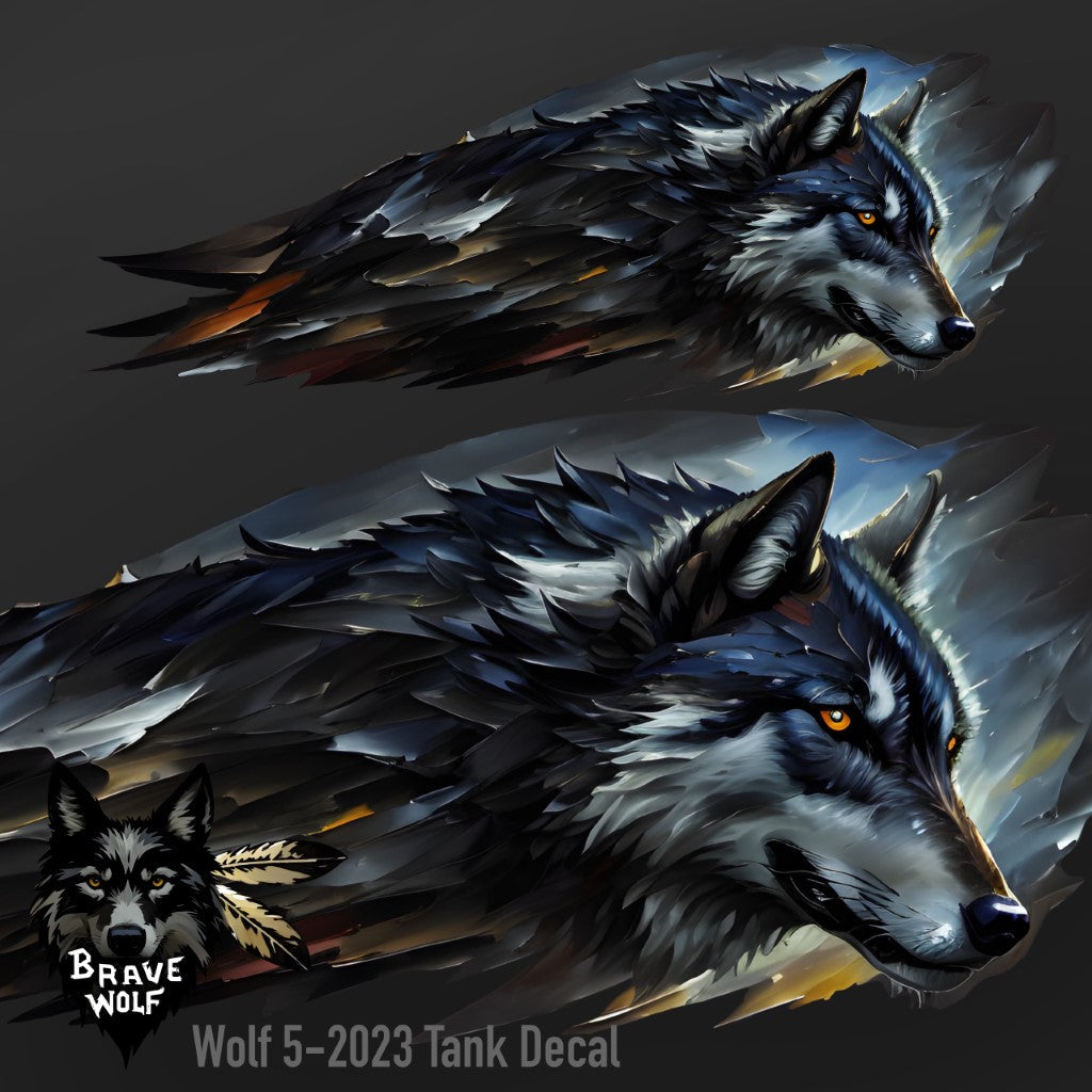 Wolf 5-2023 - Universal Tank Decal-Color