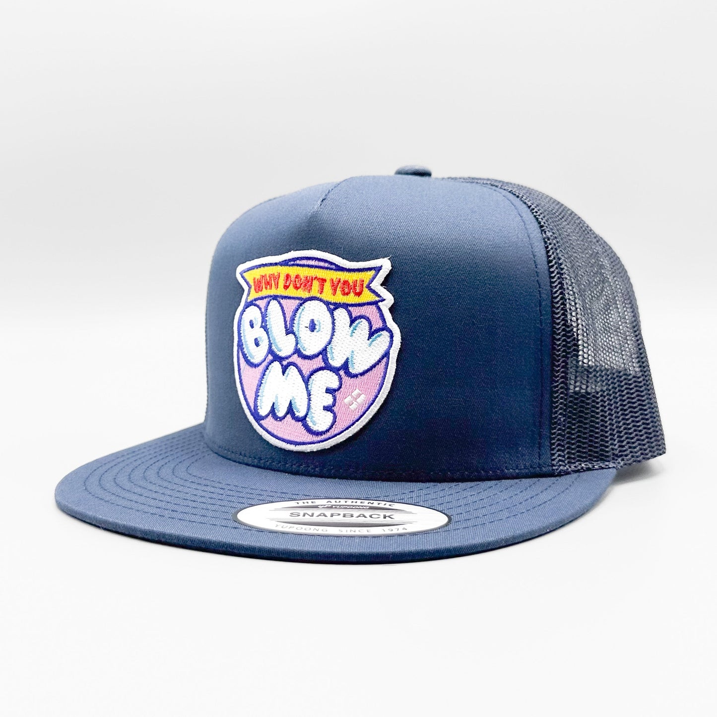 Blow Me Bubble Gum Trucker Hat