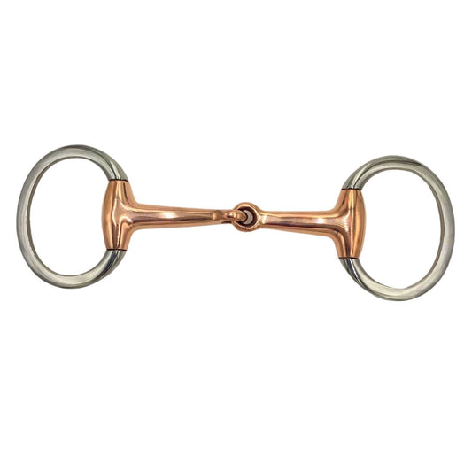 Copper Mouth Eggbutt Snaffle