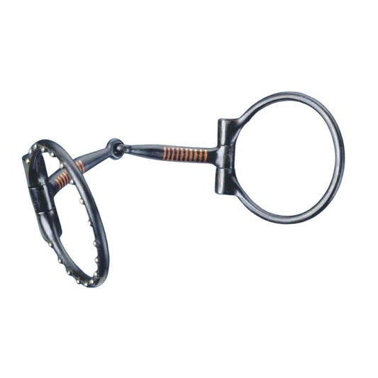 Gun Metal Blue Dee Snaffle