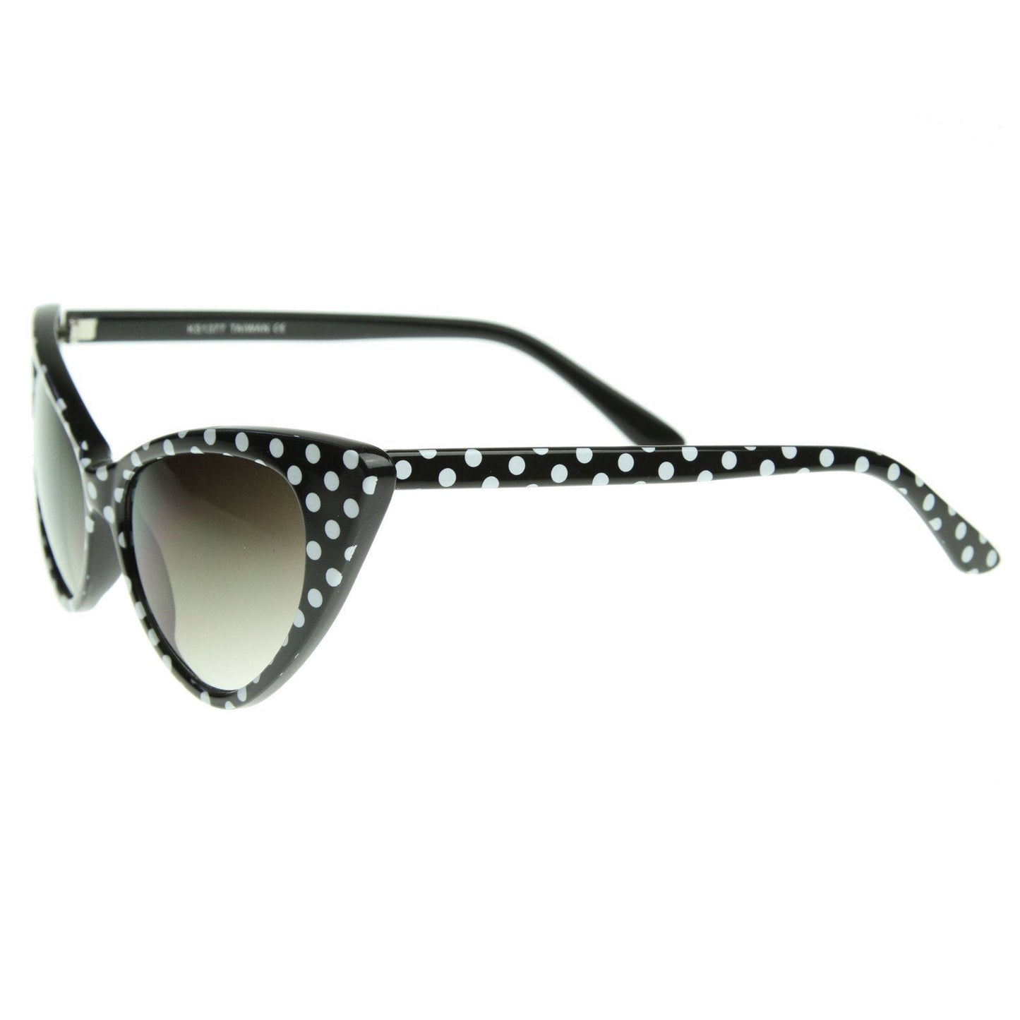 Retro 1950's Polka Dot Cat Eye Fashion Sunglasses 8498