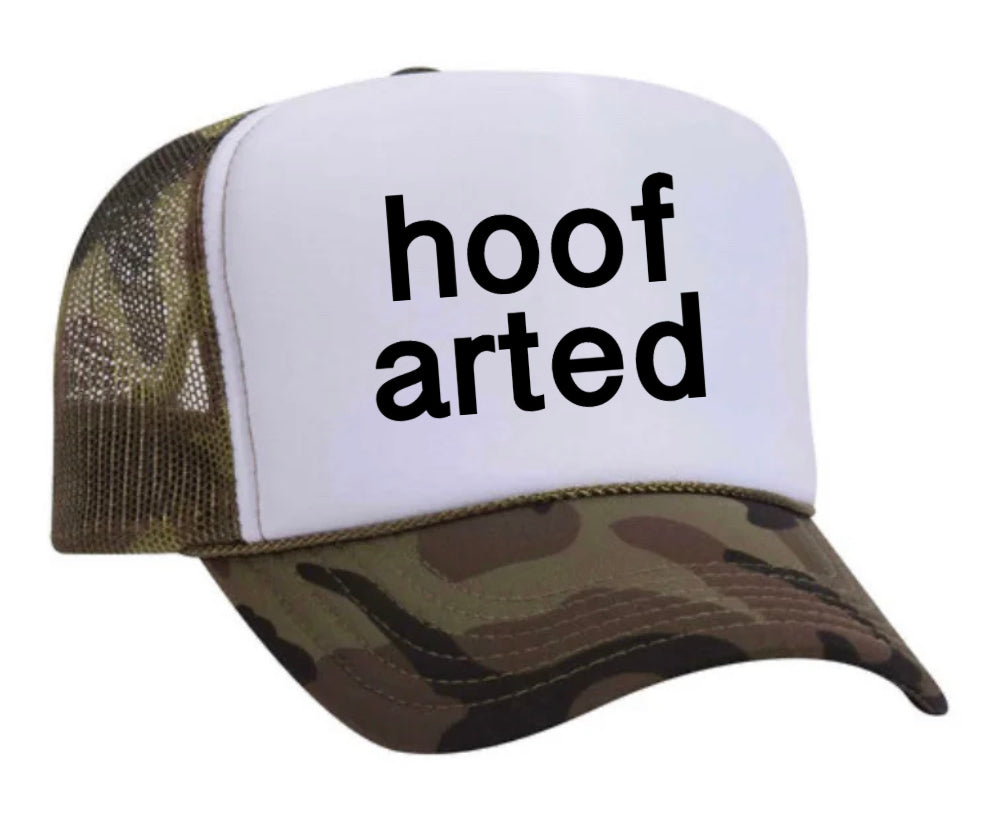 Hoof Arted Inappropriate Trucker Hat