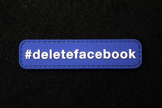 #deletefacebook Morale Patch