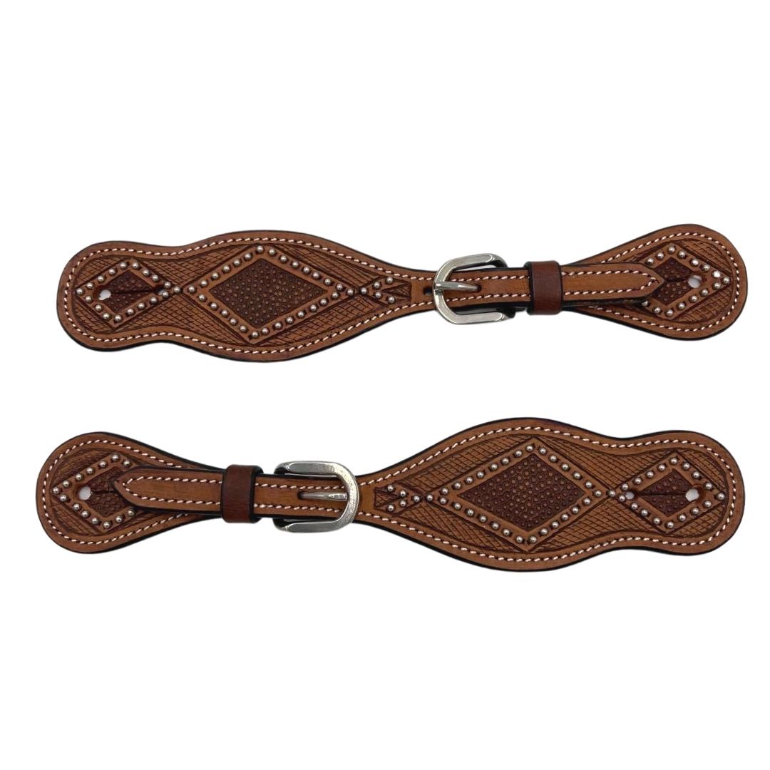 Western Diamond Spur Straps