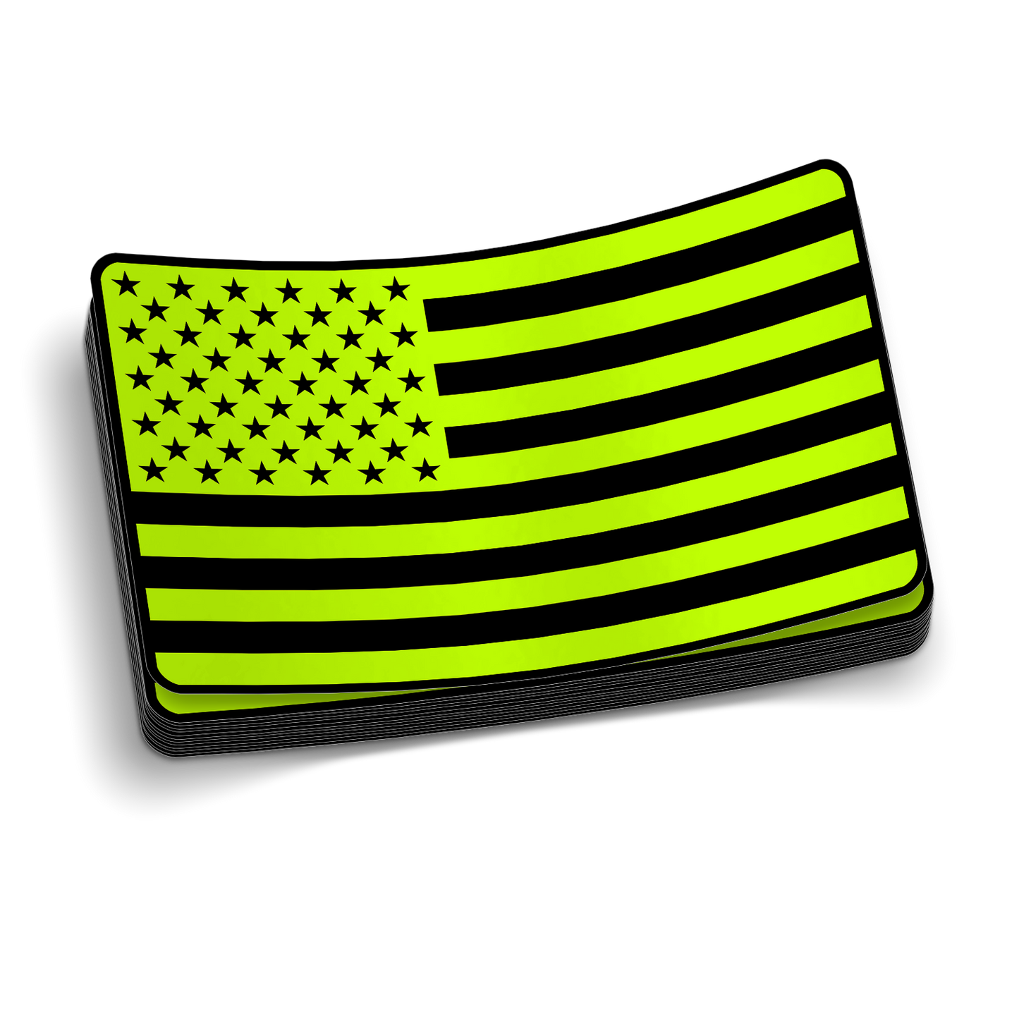 Hi Vis Flag - Hard Hat Decal