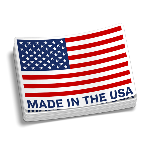 Made In The USA - Hard Hat Decal