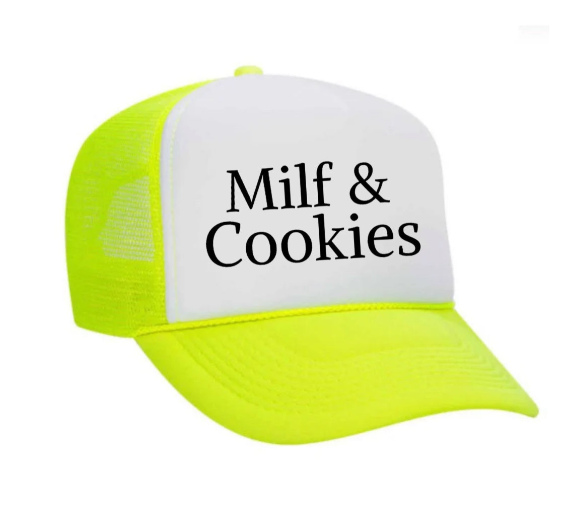 Milf & Cookies Trucker Hat