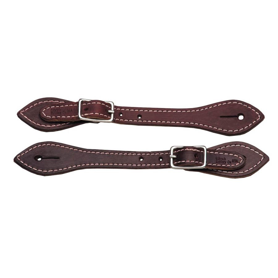 Saddle Stitched Spur Straps