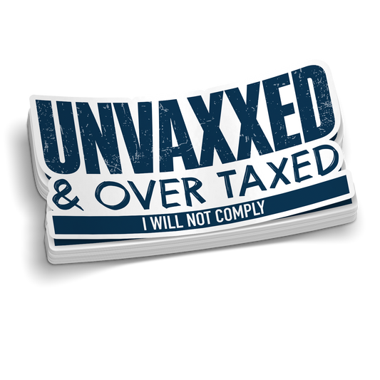 Unvaxxed - Hard Hat Decal