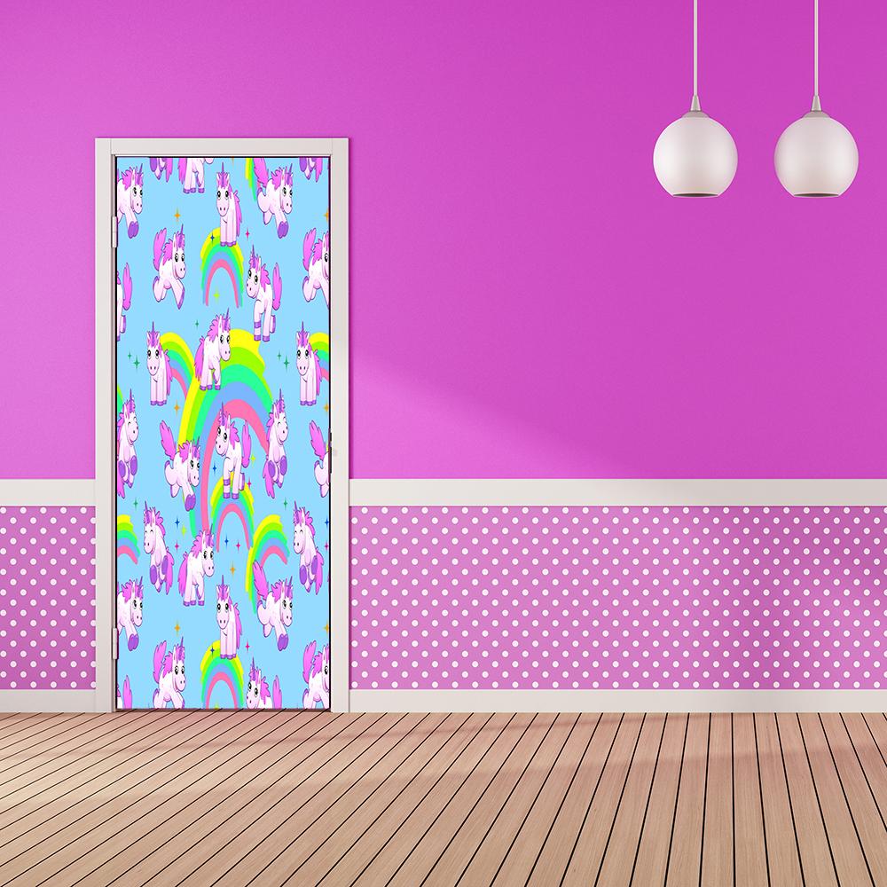 Unicorn Door Decor