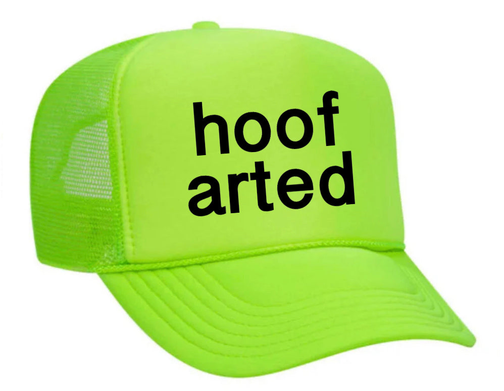 Hoof Arted Inappropriate Trucker Hat