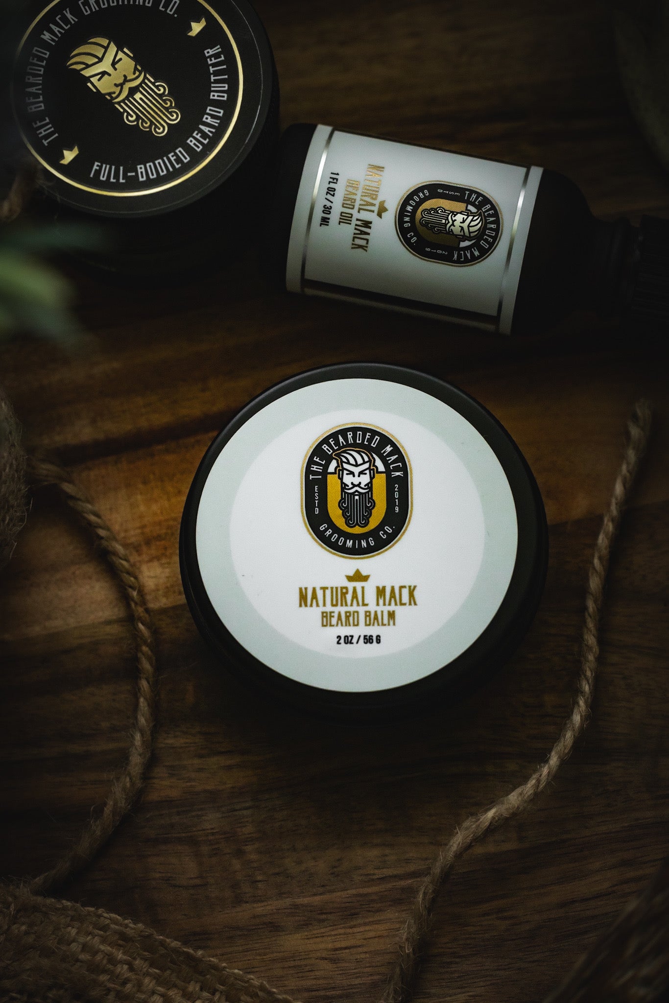 Natural Mack Beard Balm - Unscented