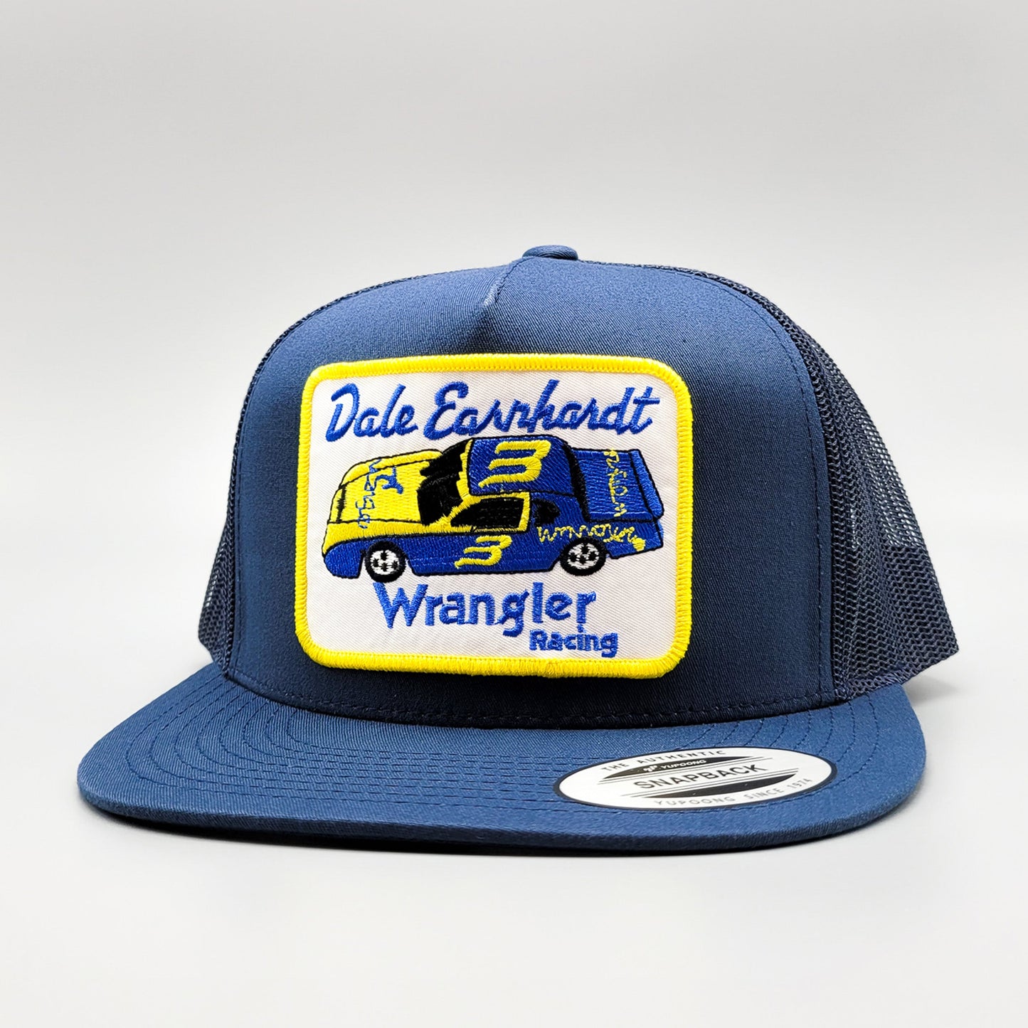 Dale Earnhardt Wrangler Racing Nascar Trucker Hat