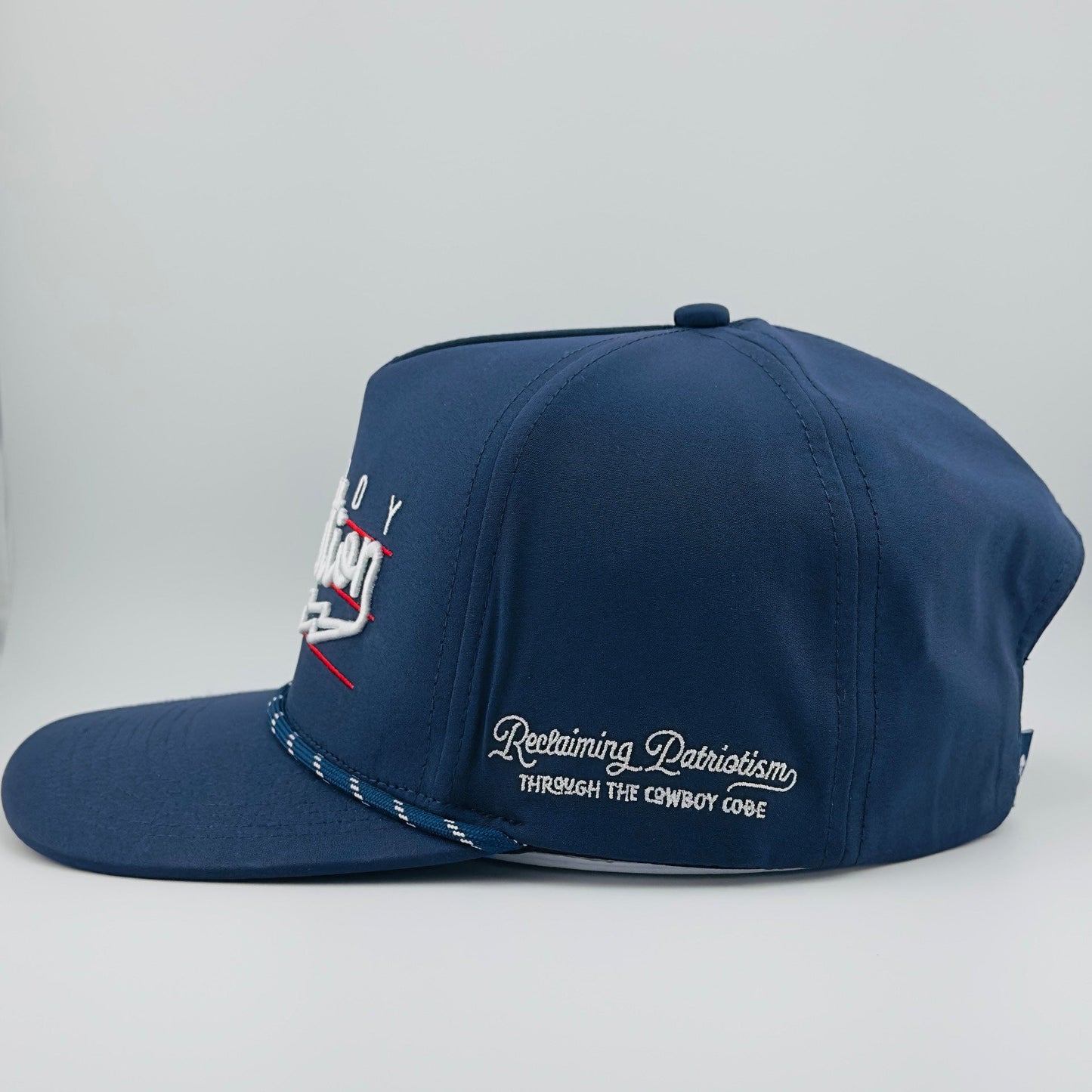 “Lightning" Navy Blue - Cowboy Revolution 5-panel Performance Hat