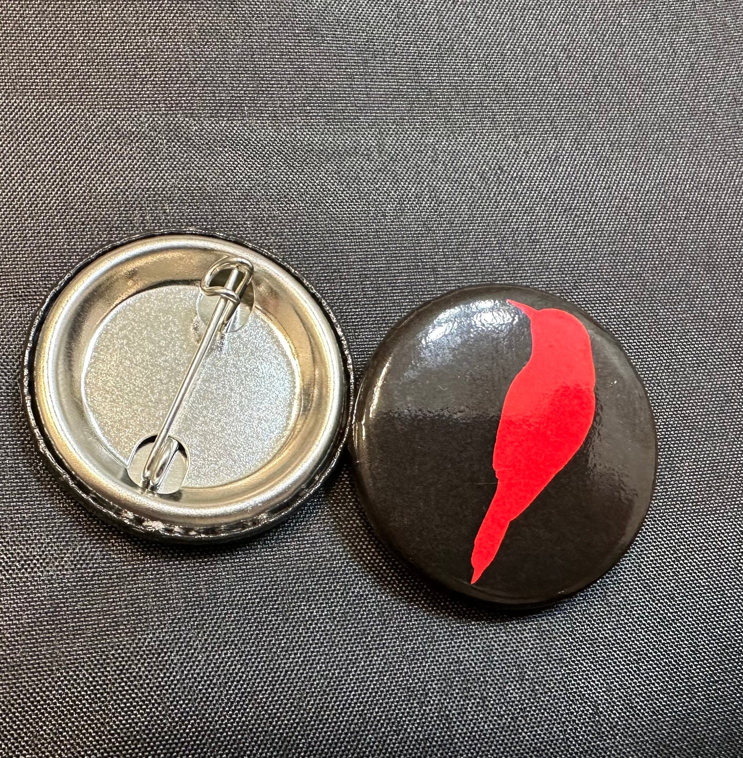 We Fight Monsters Sparrow 1.25” Button Pin