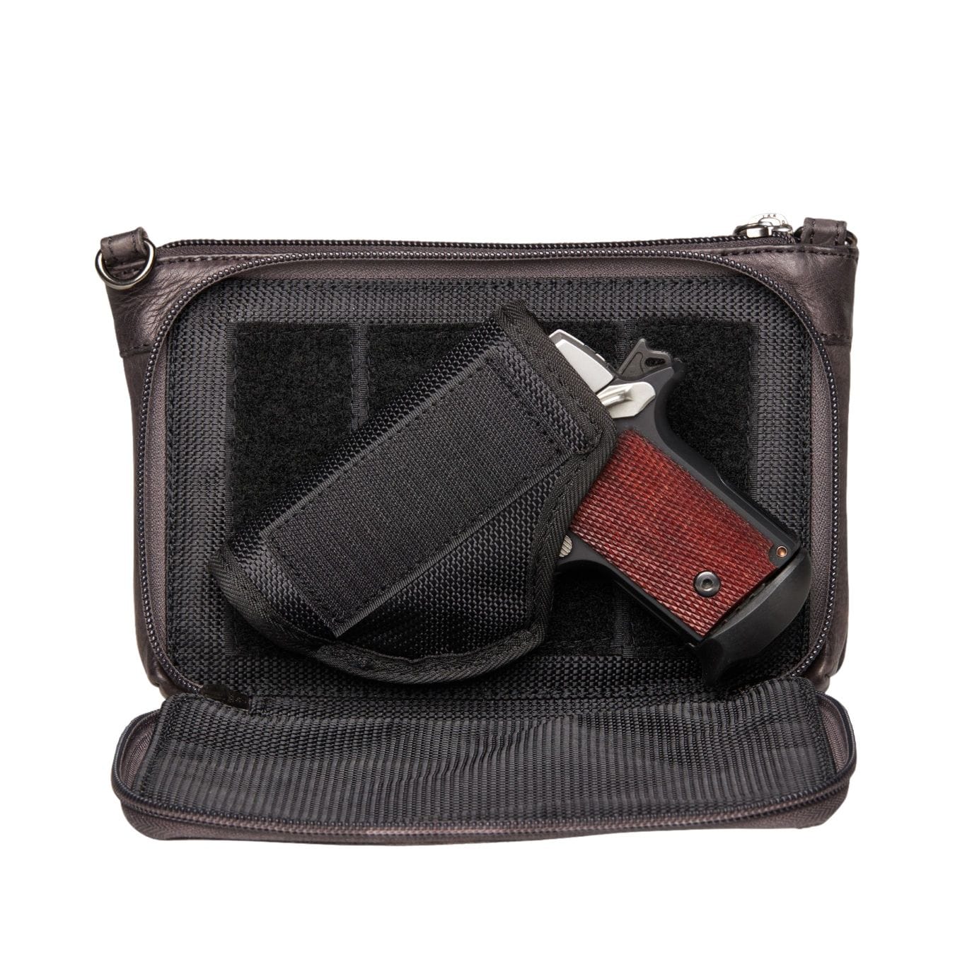 Concealed Carry Amelia Leather Crossbody by Lady Conceal