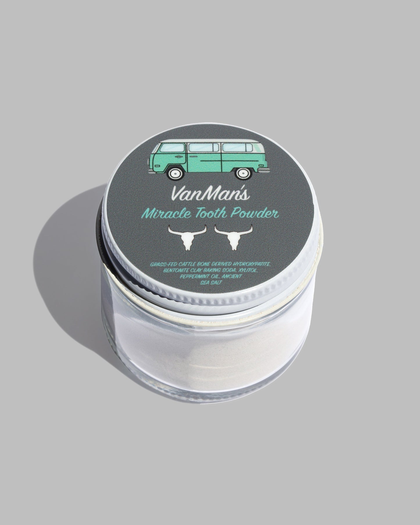 VanMan's Miracle Tooth Powder - Mint-Bone 2 oz