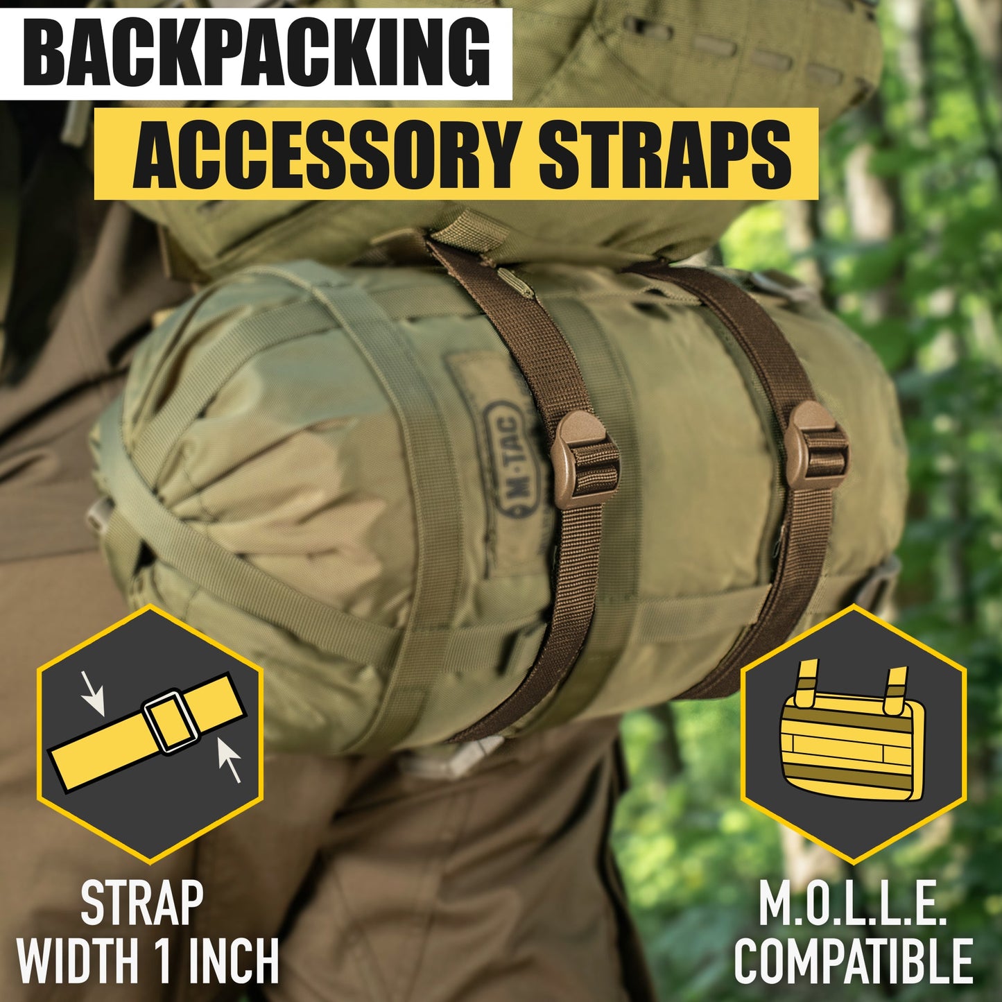 M-Tac Compressive Straps - (Set of 2)