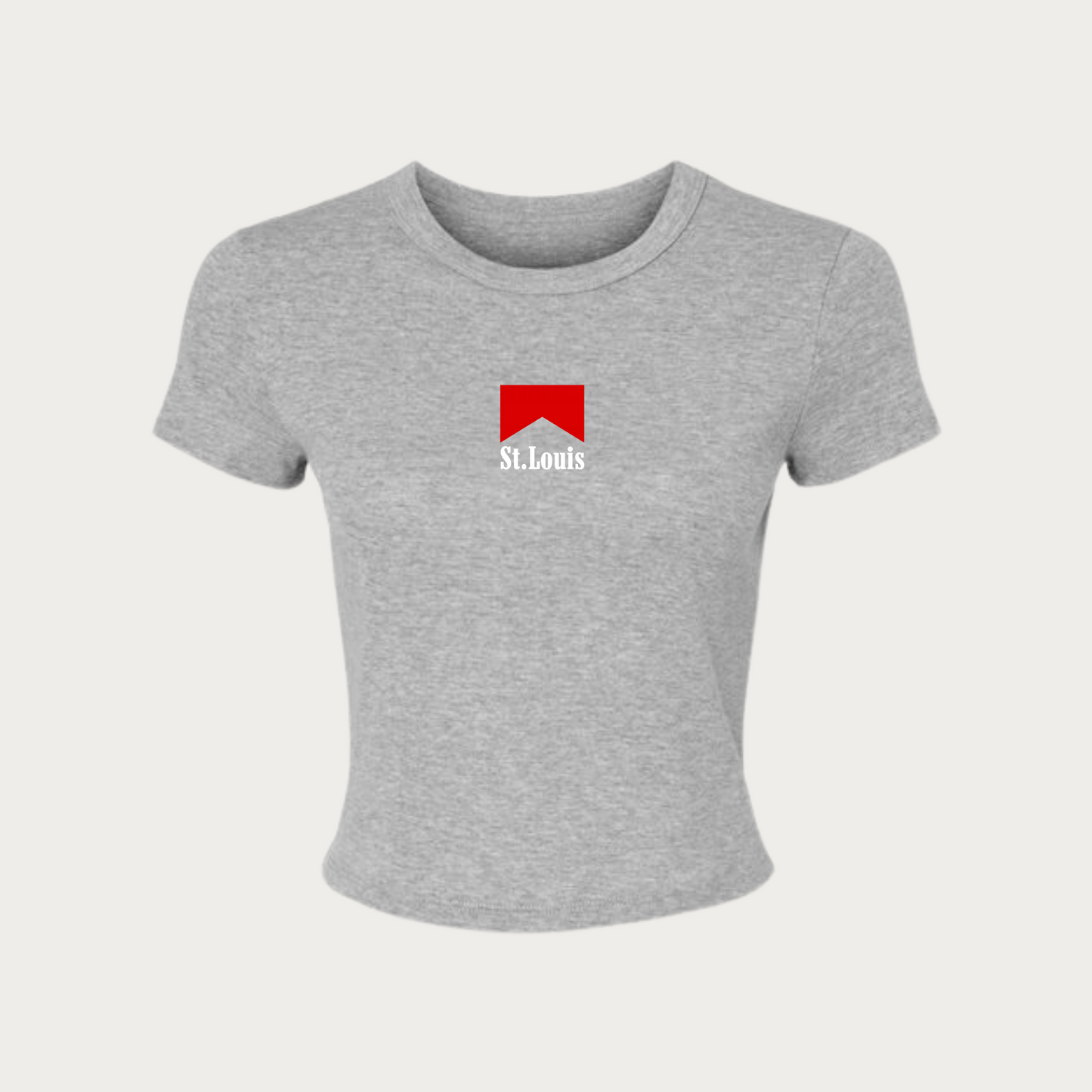 Bow Tie Women's Micro Rib Baby Tee