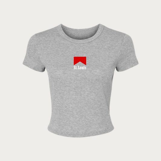 Bow Tie Women's Micro Rib Baby Tee