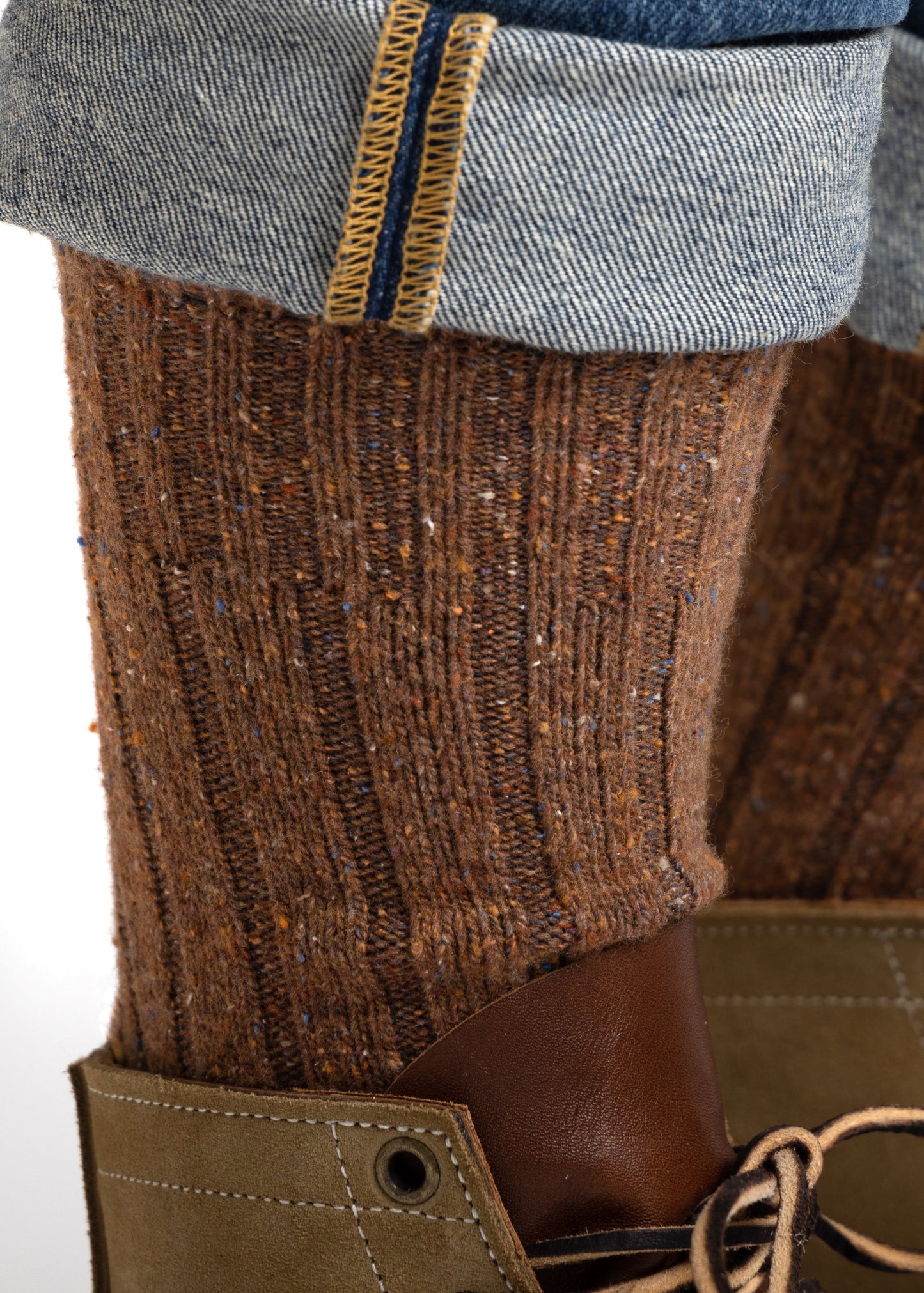 Wool Silk Boot Sock