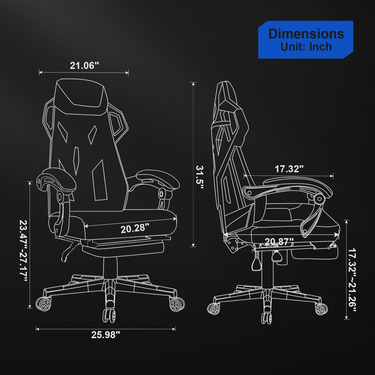 Ergonomic Series Luft 310-H