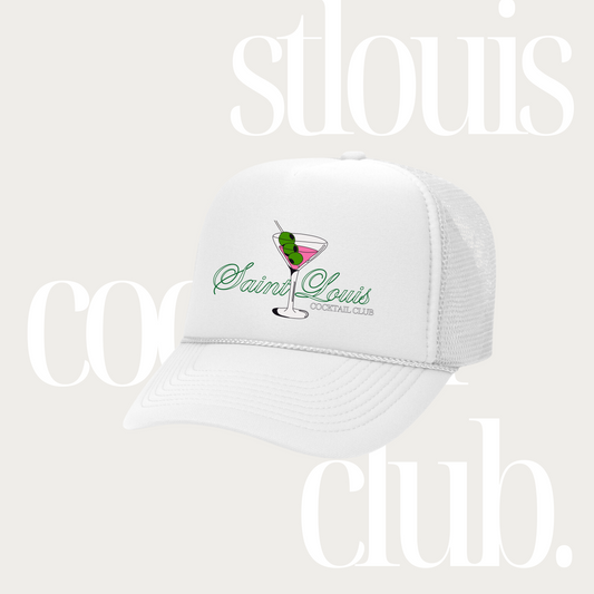 St. Louis Cocktail Club Foam Trucker Cap