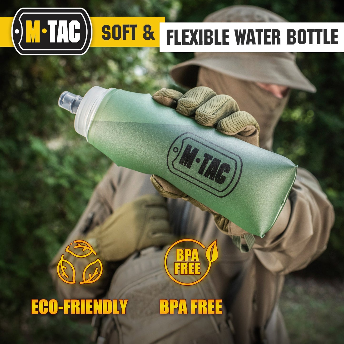 M-Tac Collapsible Water Bottle 17oz