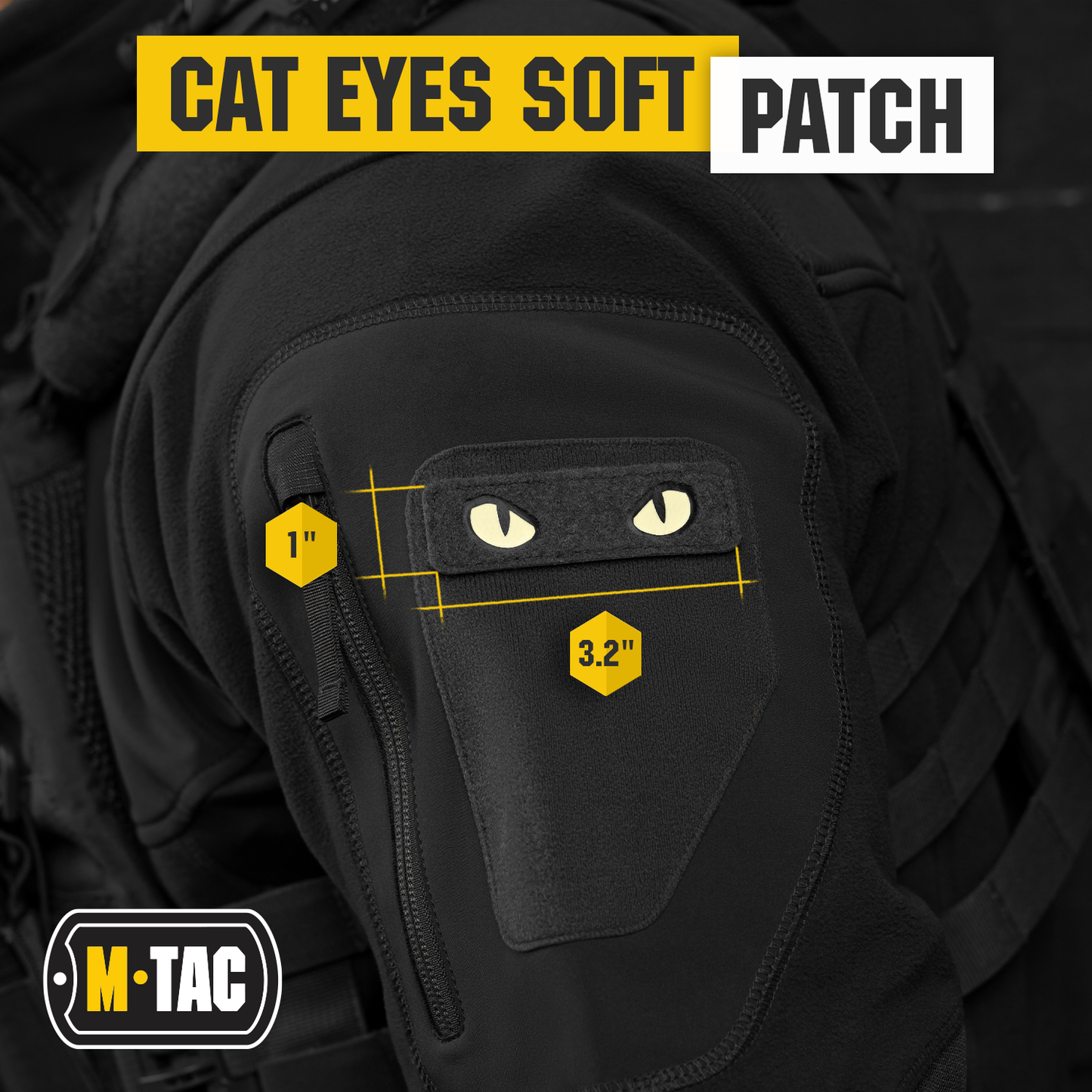 M-Tac patch Cat Eyes (Type 2) Laser Cut