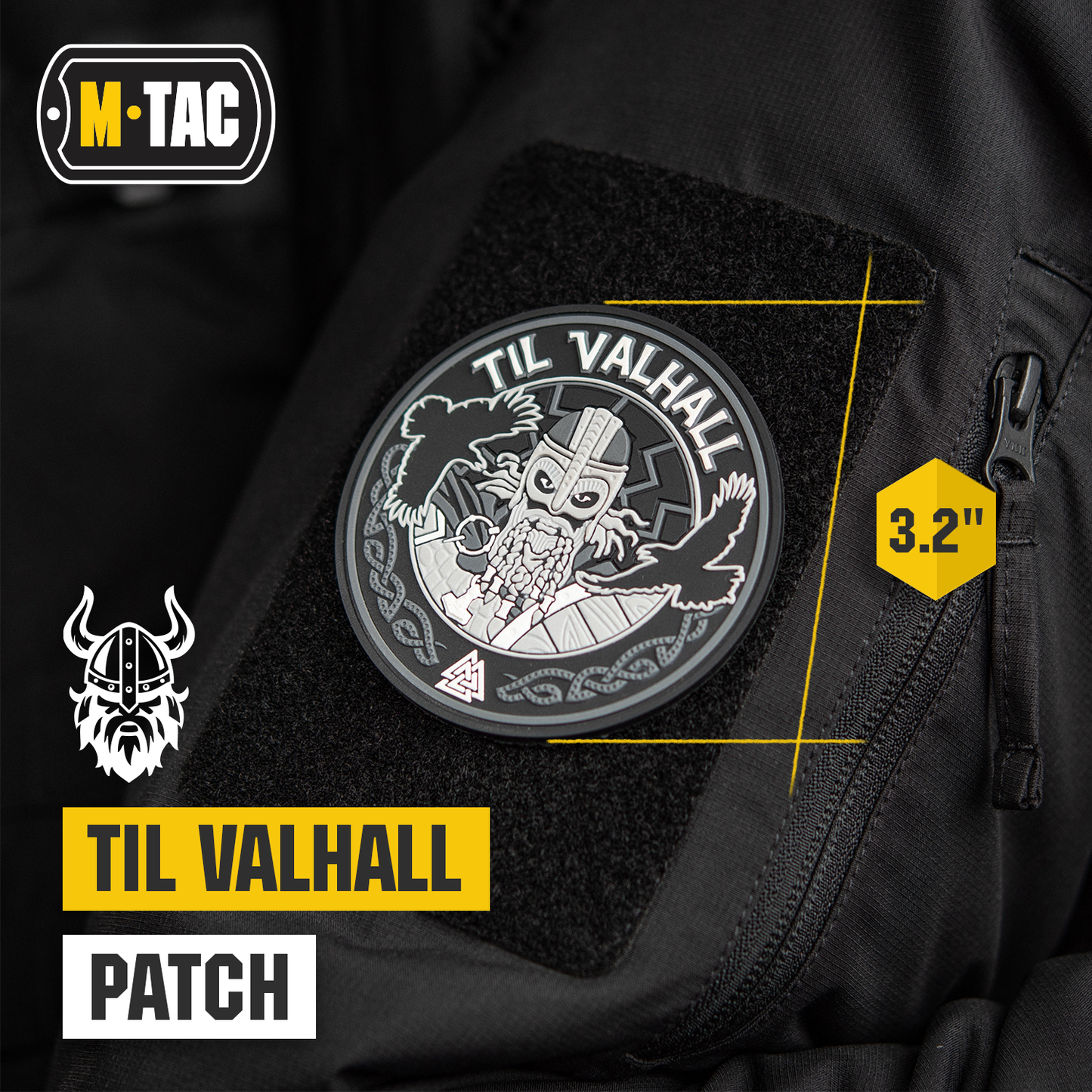 M-Tac patch Til Valhall PVC