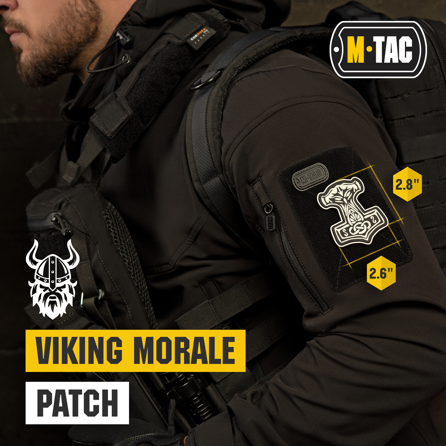 M-Tac patch Mjolnir PVC