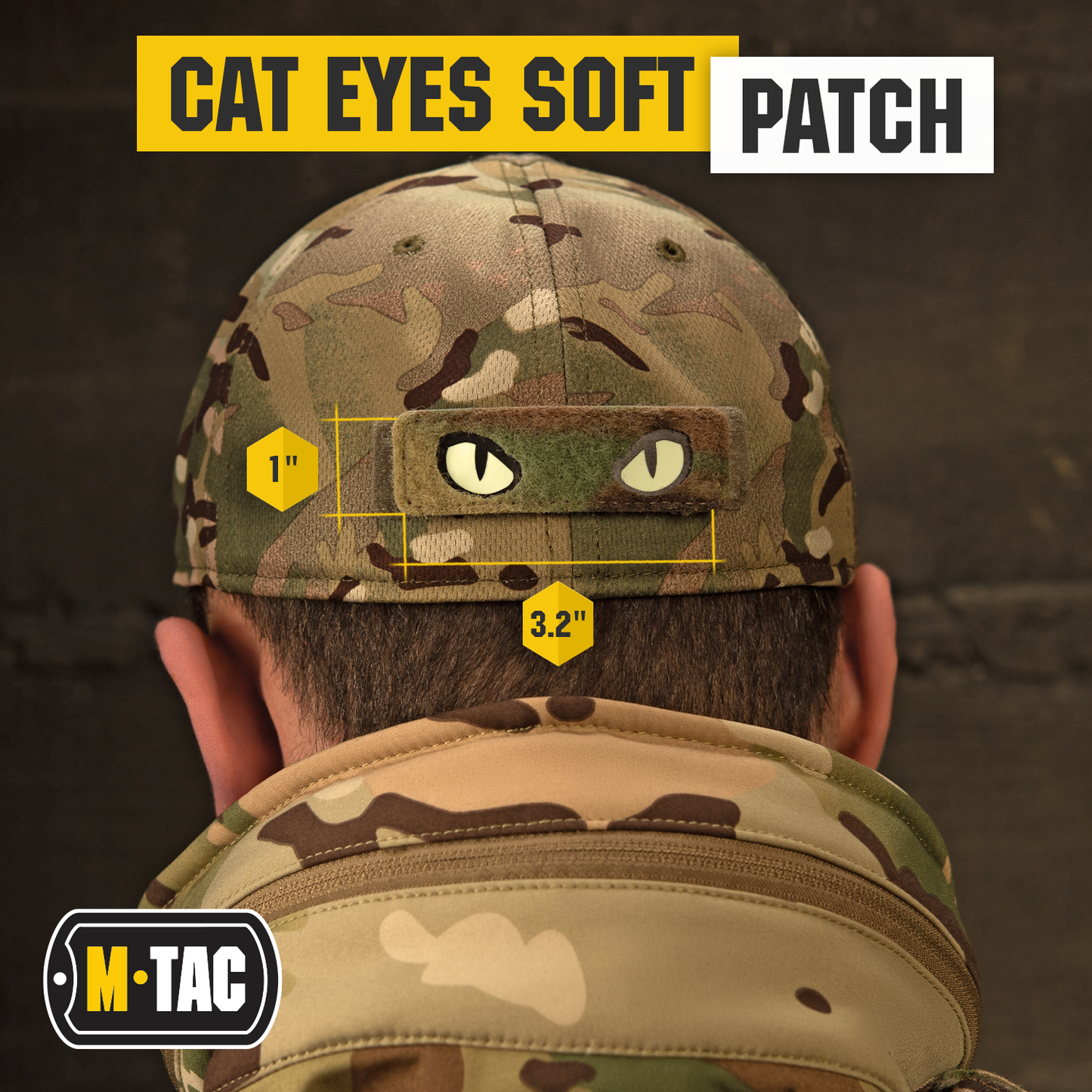 M-Tac patch Cat Eyes (Type 2) Laser Cut